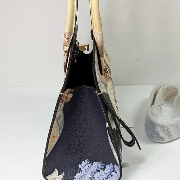 Ferragamo The Studio Day and Night Printed Top-Handle Bag (MSRP $3,200) - Picture 11 of 13